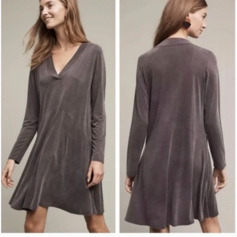Anthropologie Dolan Left Coast Collection XS Gray Dress